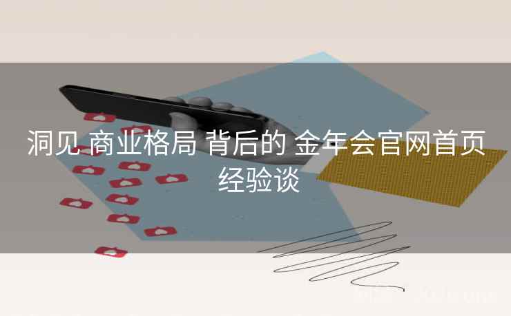 洞见 商业格局 背后的 金年会官网首页 经验谈