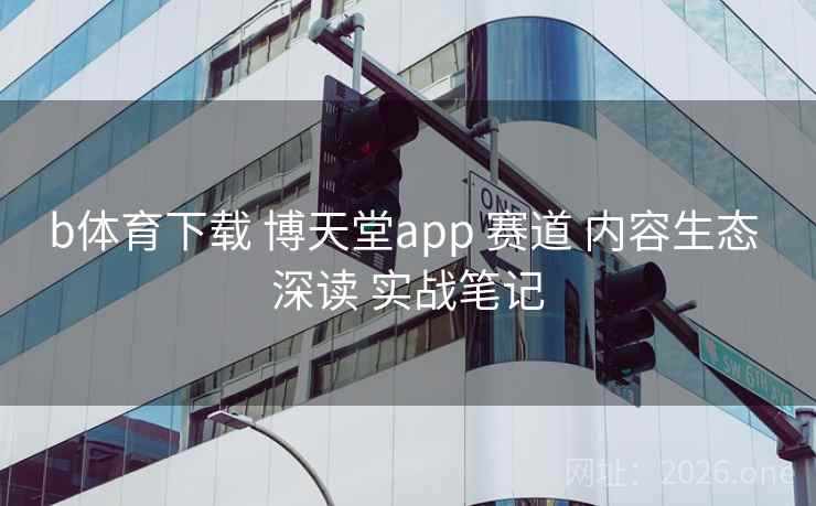 b体育下载 博天堂app 赛道 内容生态 深读 实战笔记